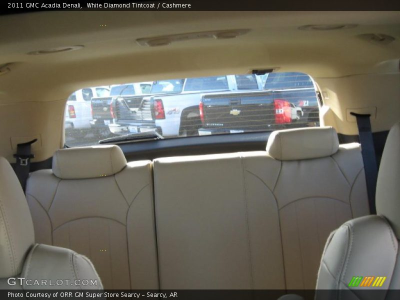 White Diamond Tintcoat / Cashmere 2011 GMC Acadia Denali
