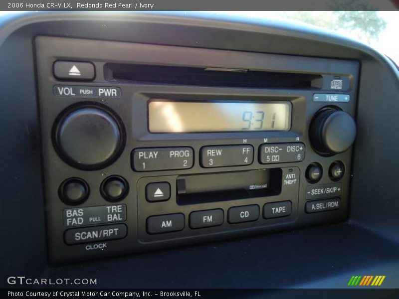 Redondo Red Pearl / Ivory 2006 Honda CR-V LX