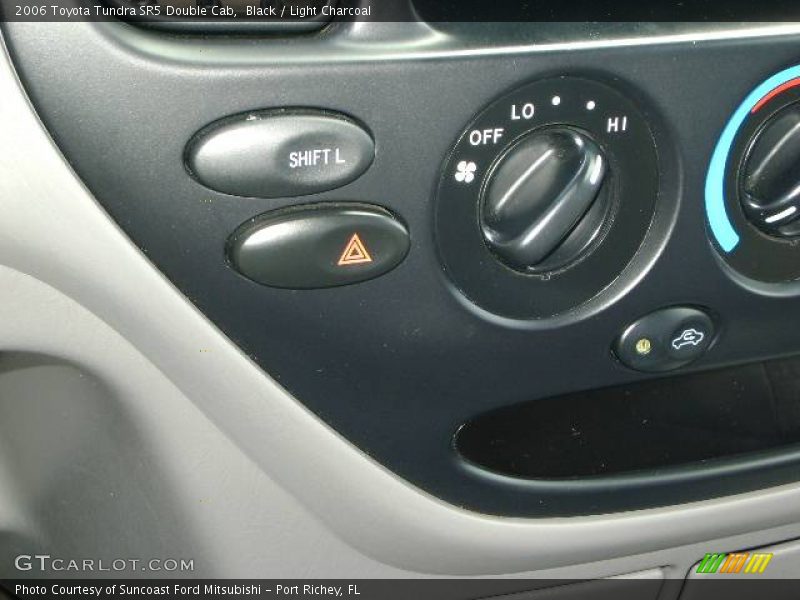 Black / Light Charcoal 2006 Toyota Tundra SR5 Double Cab