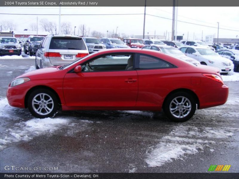 Absolutely Red / Ivory 2004 Toyota Solara SE Coupe