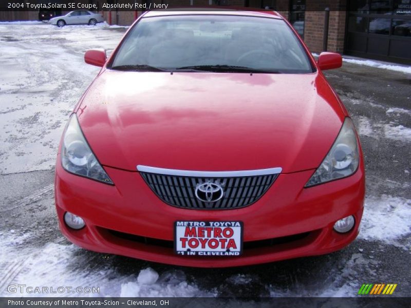 Absolutely Red / Ivory 2004 Toyota Solara SE Coupe