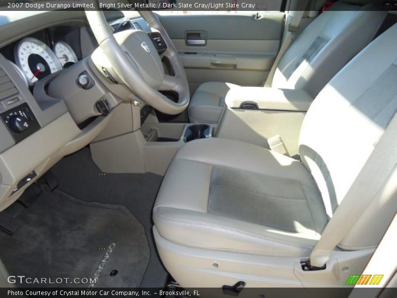Bright Silver Metallic / Dark Slate Gray/Light Slate Gray 2007 Dodge Durango Limited
