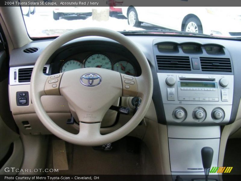 Absolutely Red / Ivory 2004 Toyota Solara SE Coupe