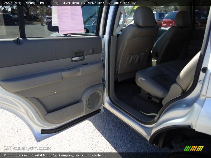 Bright Silver Metallic / Dark Slate Gray/Light Slate Gray 2007 Dodge Durango Limited