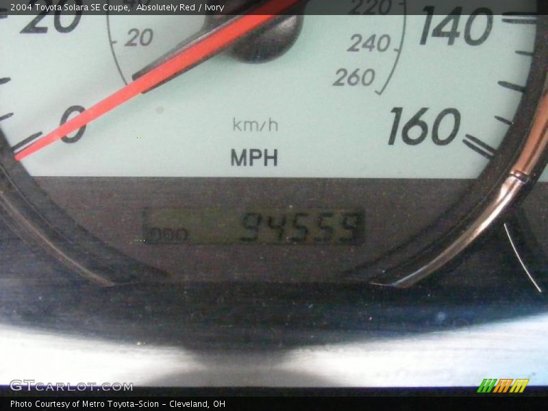 Absolutely Red / Ivory 2004 Toyota Solara SE Coupe