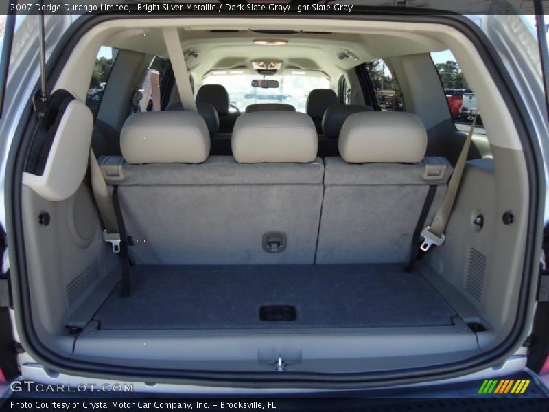 Bright Silver Metallic / Dark Slate Gray/Light Slate Gray 2007 Dodge Durango Limited