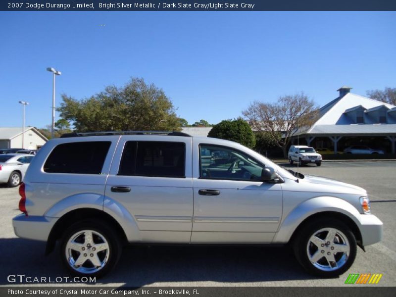 Bright Silver Metallic / Dark Slate Gray/Light Slate Gray 2007 Dodge Durango Limited