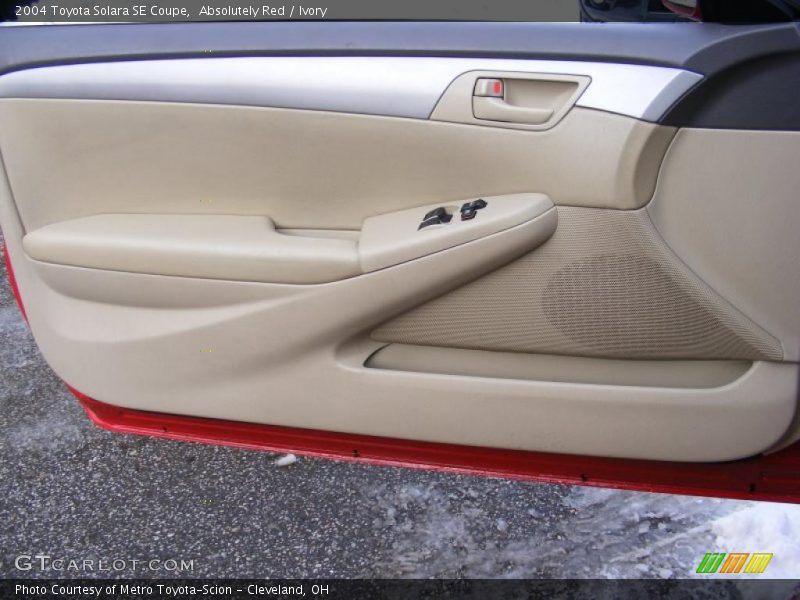 Absolutely Red / Ivory 2004 Toyota Solara SE Coupe