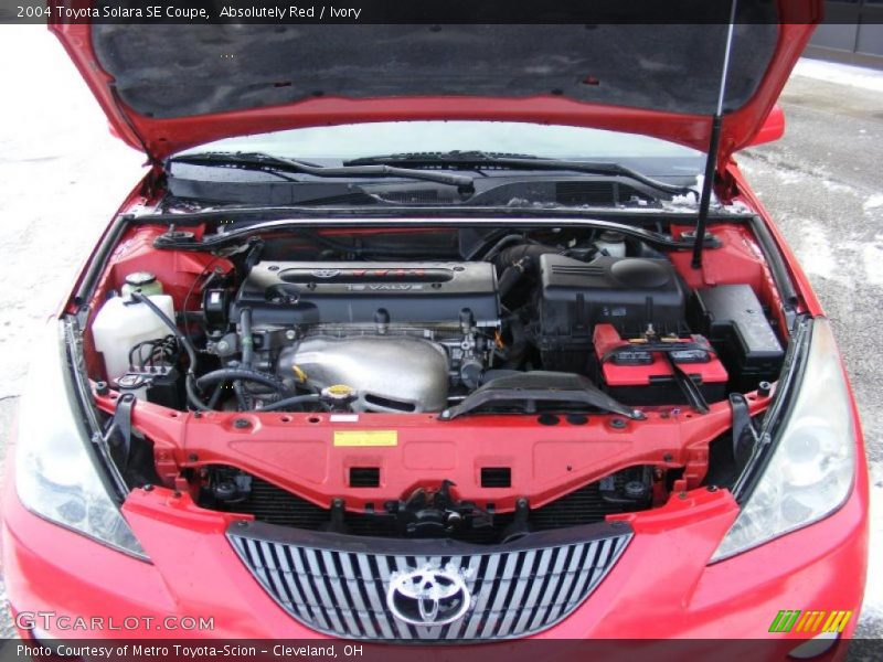 Absolutely Red / Ivory 2004 Toyota Solara SE Coupe