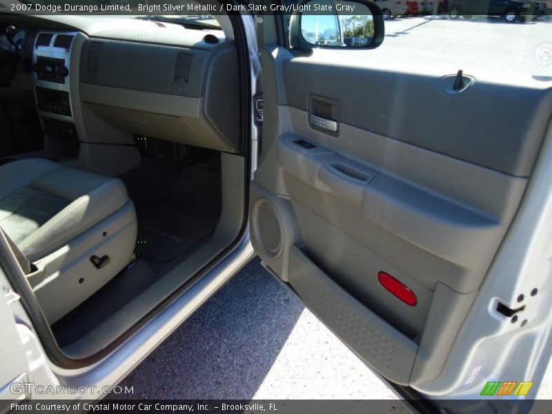 Bright Silver Metallic / Dark Slate Gray/Light Slate Gray 2007 Dodge Durango Limited