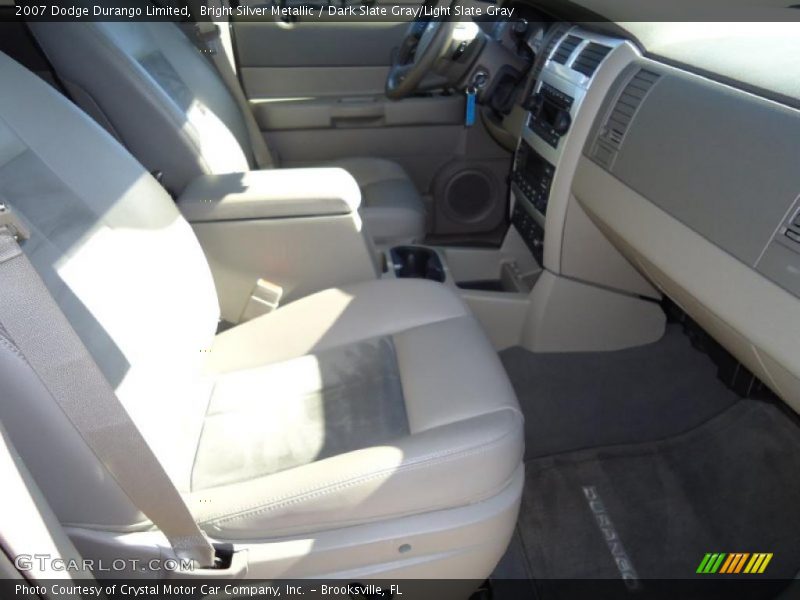 Bright Silver Metallic / Dark Slate Gray/Light Slate Gray 2007 Dodge Durango Limited
