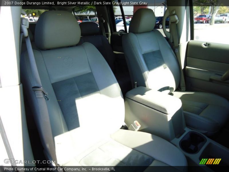 Bright Silver Metallic / Dark Slate Gray/Light Slate Gray 2007 Dodge Durango Limited