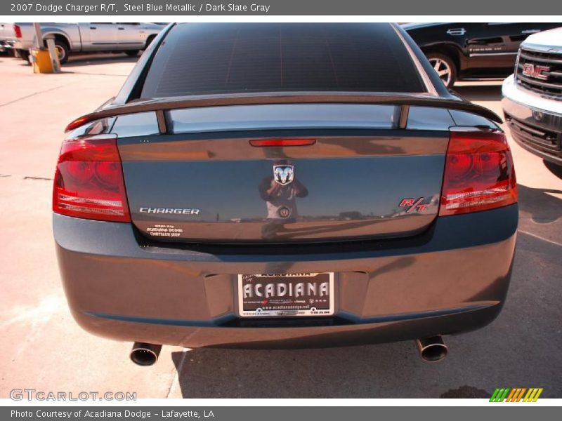 Steel Blue Metallic / Dark Slate Gray 2007 Dodge Charger R/T