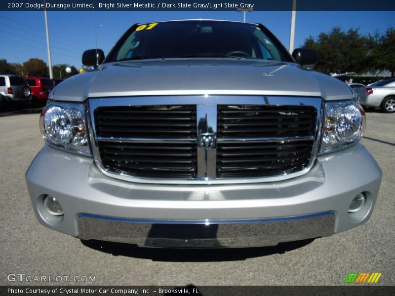 Bright Silver Metallic / Dark Slate Gray/Light Slate Gray 2007 Dodge Durango Limited