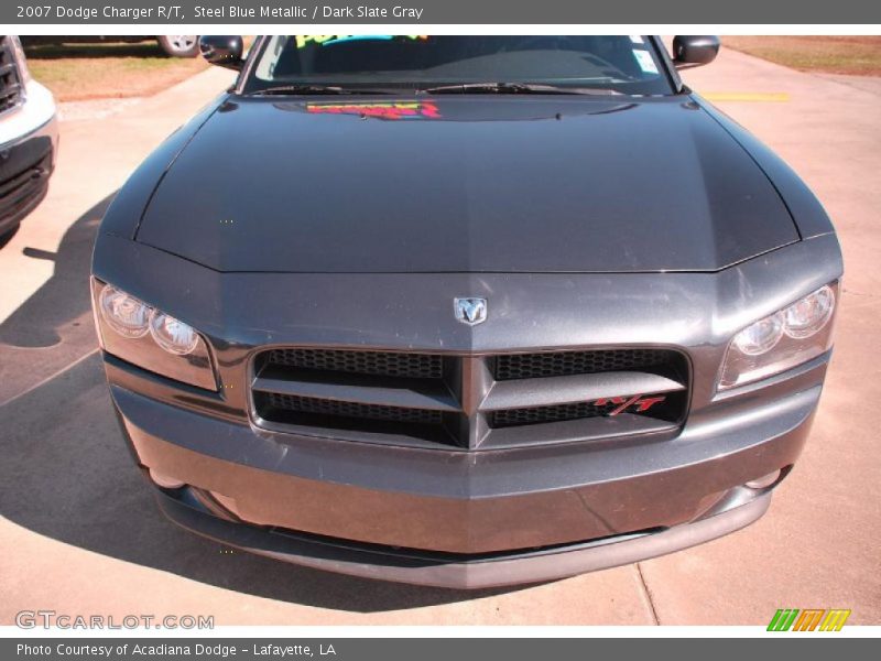 Steel Blue Metallic / Dark Slate Gray 2007 Dodge Charger R/T