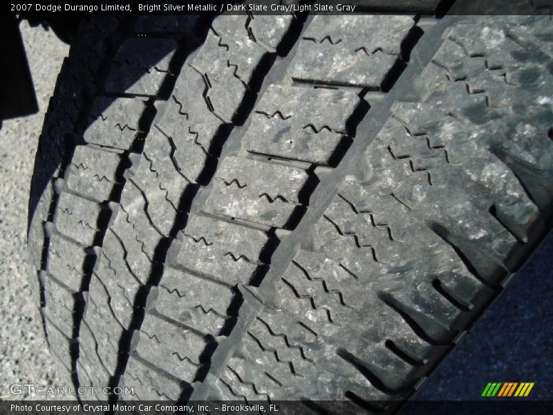 Bright Silver Metallic / Dark Slate Gray/Light Slate Gray 2007 Dodge Durango Limited