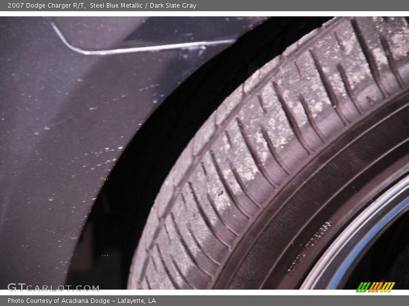 Steel Blue Metallic / Dark Slate Gray 2007 Dodge Charger R/T