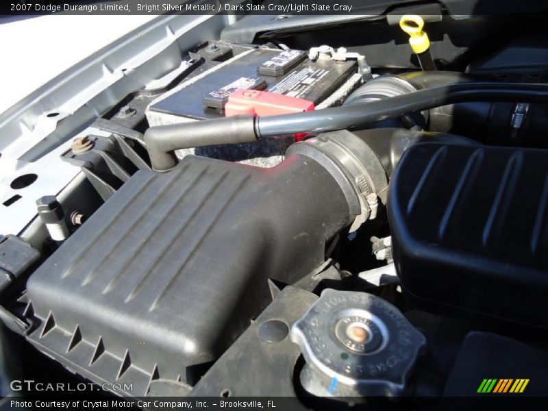 Bright Silver Metallic / Dark Slate Gray/Light Slate Gray 2007 Dodge Durango Limited