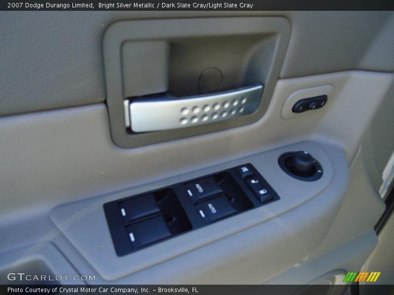 Bright Silver Metallic / Dark Slate Gray/Light Slate Gray 2007 Dodge Durango Limited