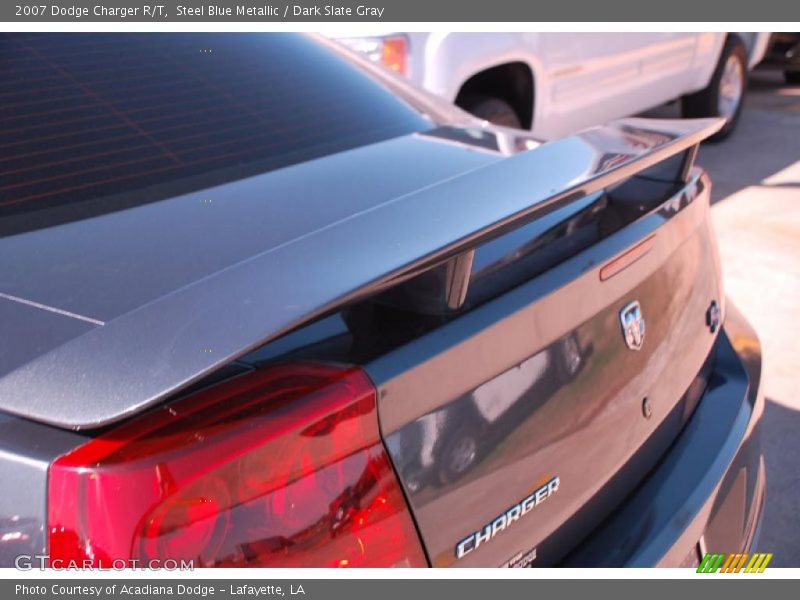Steel Blue Metallic / Dark Slate Gray 2007 Dodge Charger R/T