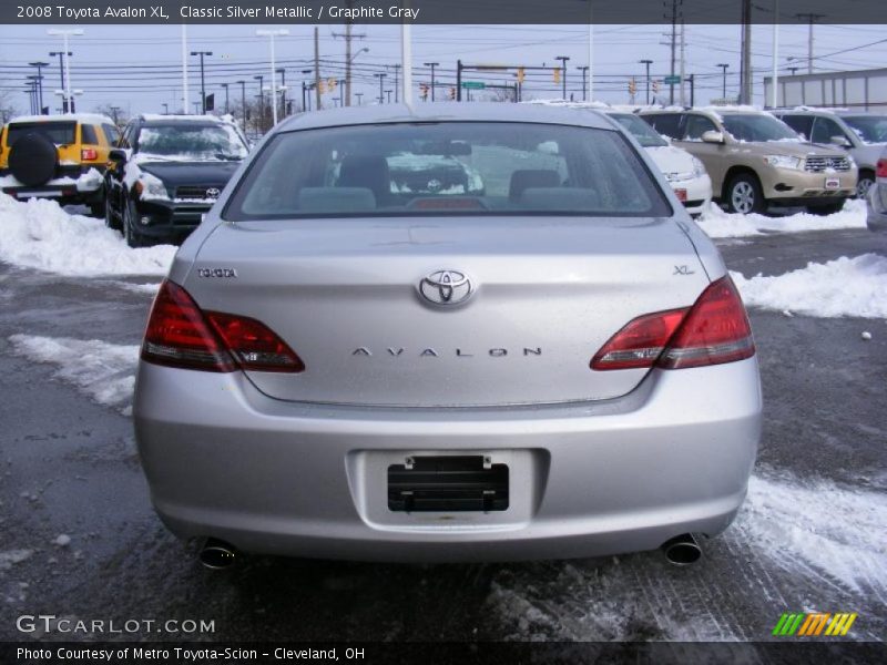 Classic Silver Metallic / Graphite Gray 2008 Toyota Avalon XL
