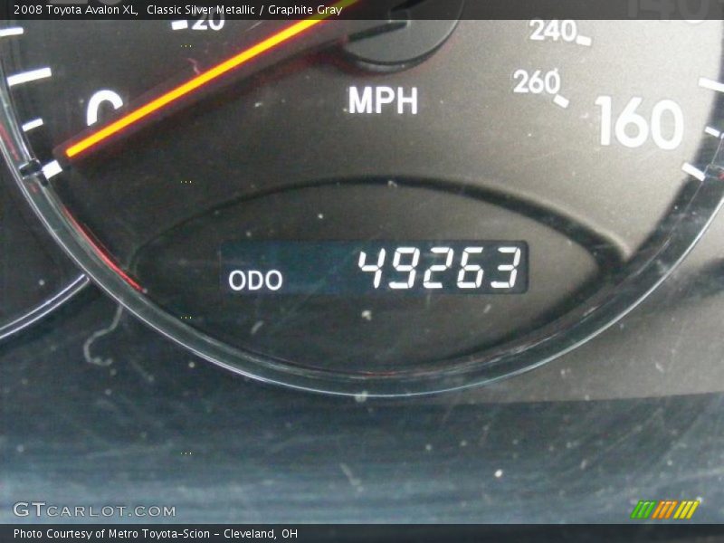 Classic Silver Metallic / Graphite Gray 2008 Toyota Avalon XL