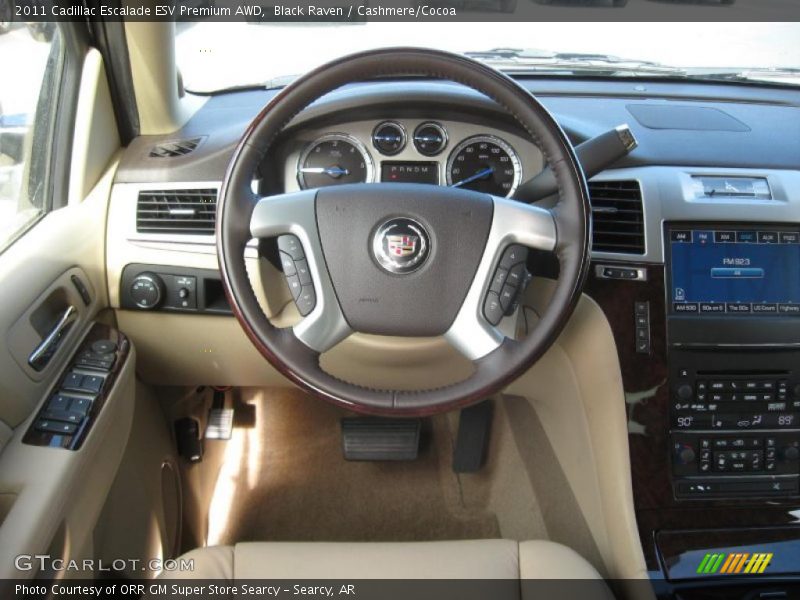  2011 Escalade ESV Premium AWD Steering Wheel