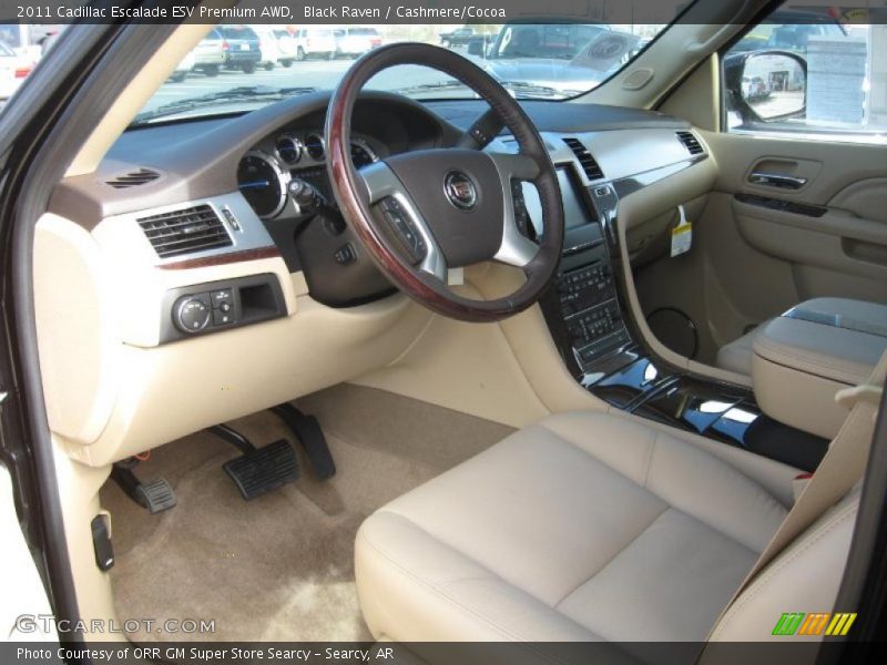 Cashmere/Cocoa Interior - 2011 Escalade ESV Premium AWD 