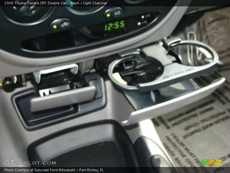 Black / Light Charcoal 2006 Toyota Tundra SR5 Double Cab