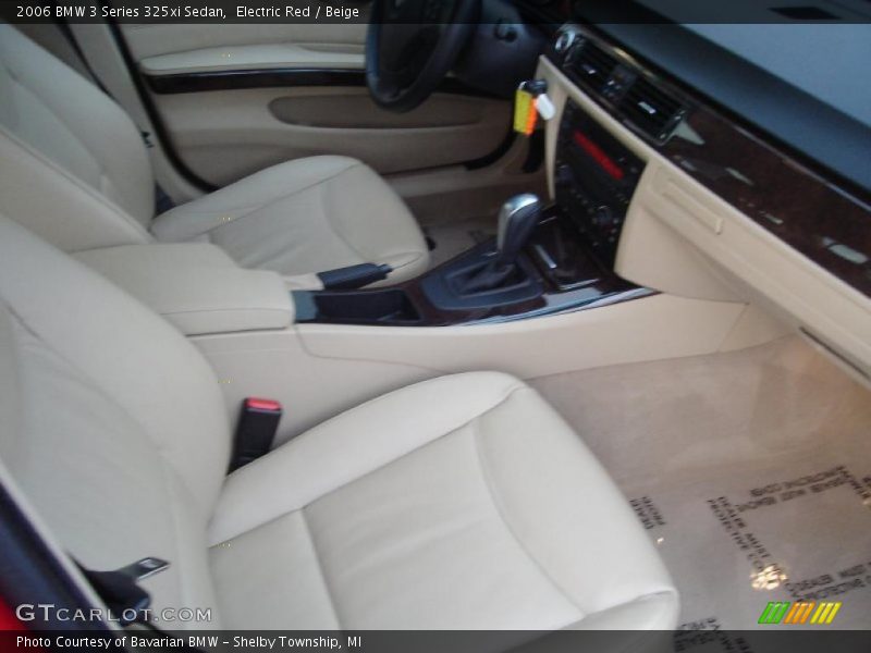 Electric Red / Beige 2006 BMW 3 Series 325xi Sedan