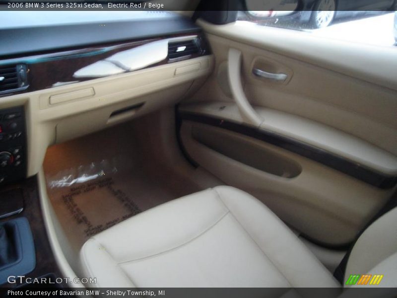 Electric Red / Beige 2006 BMW 3 Series 325xi Sedan