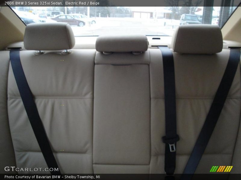 Electric Red / Beige 2006 BMW 3 Series 325xi Sedan