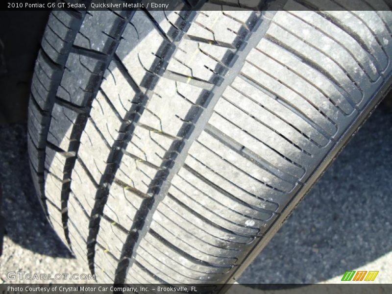 Quicksilver Metallic / Ebony 2010 Pontiac G6 GT Sedan