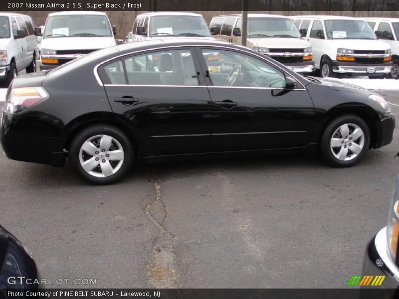 Super Black / Frost 2007 Nissan Altima 2.5 S
