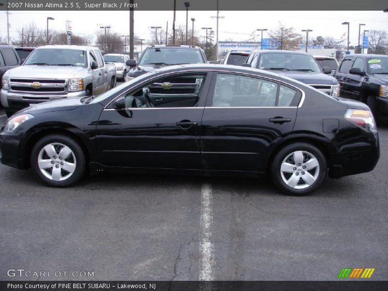 Super Black / Frost 2007 Nissan Altima 2.5 S