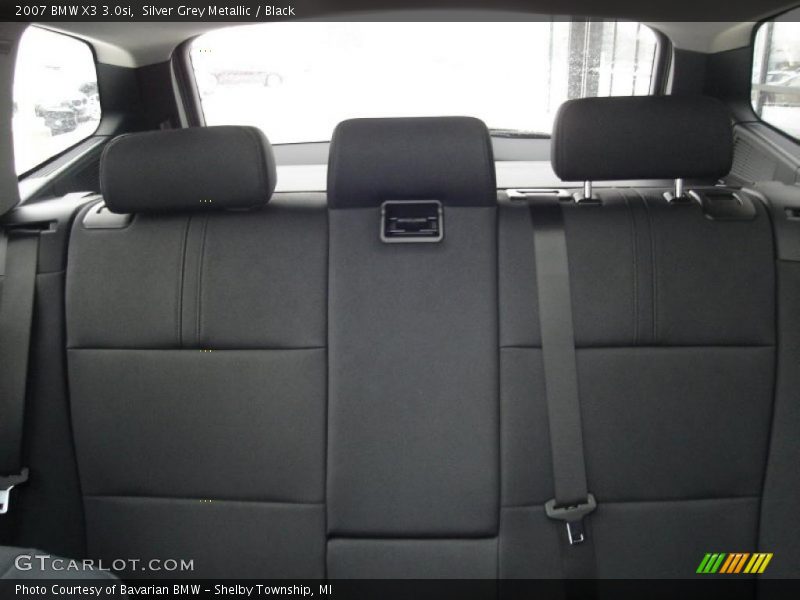 Silver Grey Metallic / Black 2007 BMW X3 3.0si