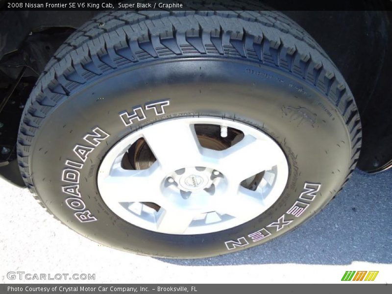 Super Black / Graphite 2008 Nissan Frontier SE V6 King Cab