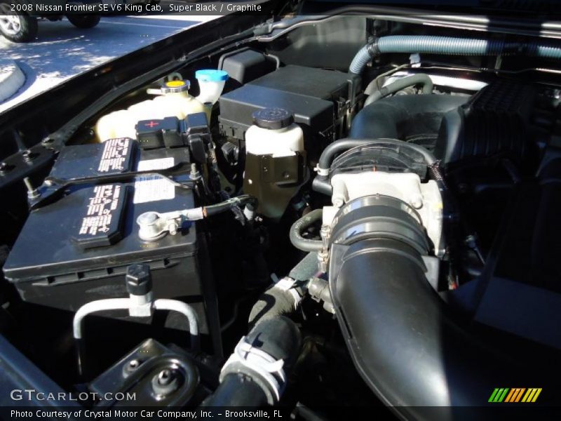  2008 Frontier SE V6 King Cab Engine - 4.0 Liter DOHC 24-Valve VVT V6