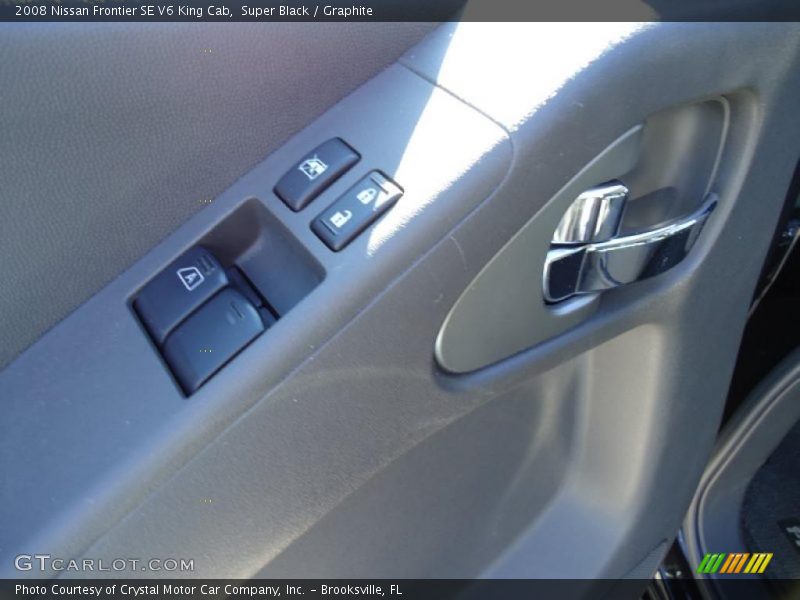 Super Black / Graphite 2008 Nissan Frontier SE V6 King Cab