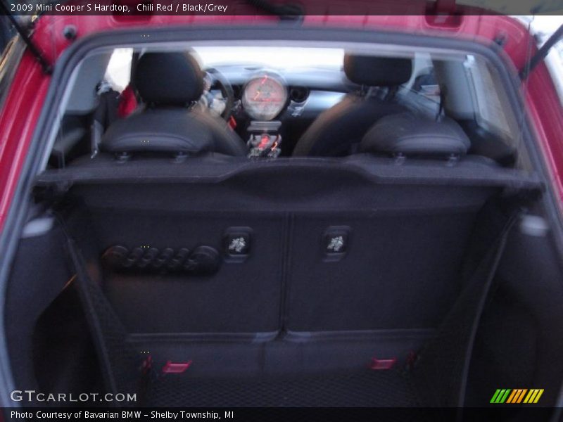 Chili Red / Black/Grey 2009 Mini Cooper S Hardtop