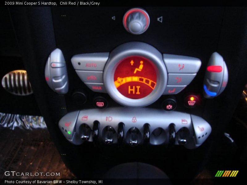 Chili Red / Black/Grey 2009 Mini Cooper S Hardtop