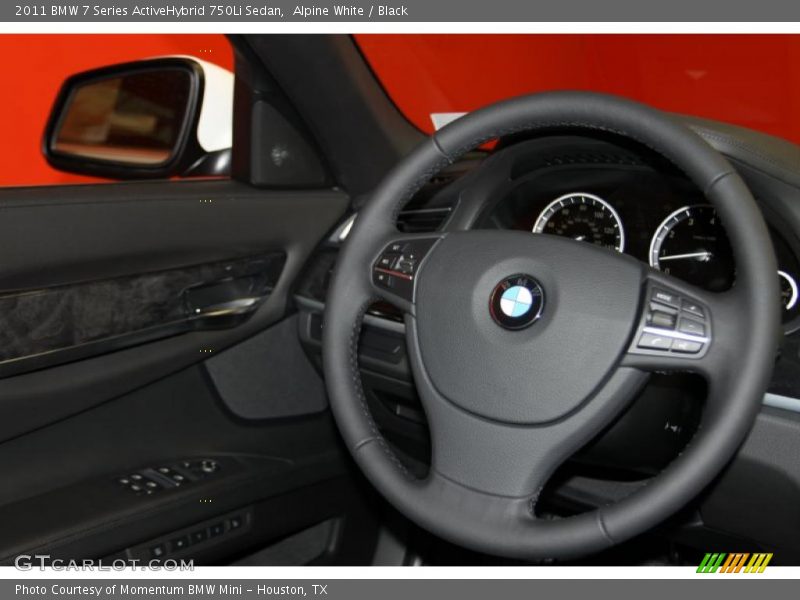  2011 7 Series ActiveHybrid 750Li Sedan Steering Wheel