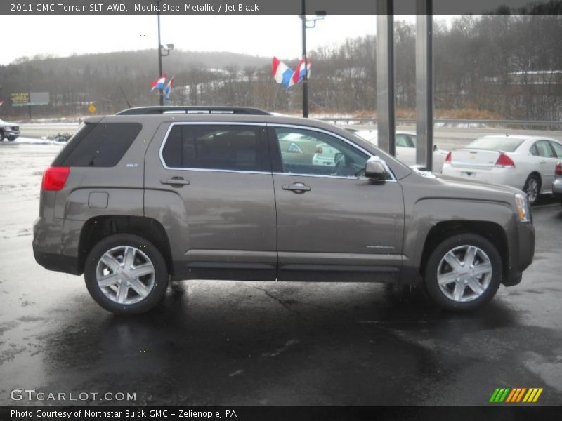 Mocha Steel Metallic / Jet Black 2011 GMC Terrain SLT AWD