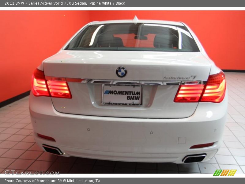 Alpine White / Black 2011 BMW 7 Series ActiveHybrid 750Li Sedan
