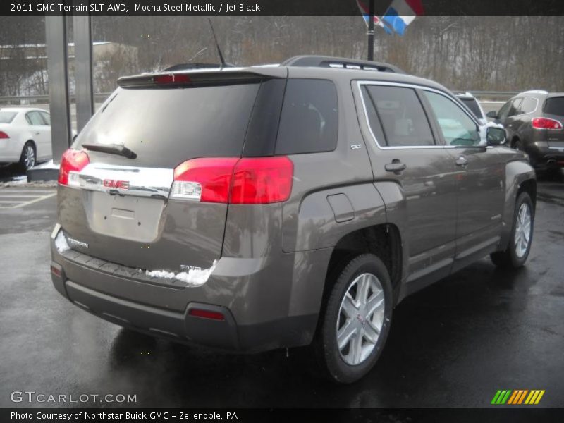 Mocha Steel Metallic / Jet Black 2011 GMC Terrain SLT AWD