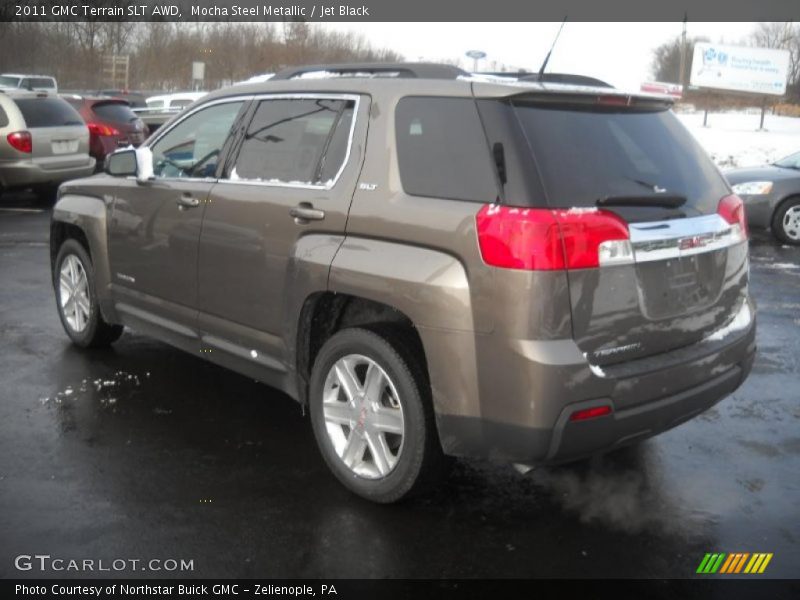 Mocha Steel Metallic / Jet Black 2011 GMC Terrain SLT AWD