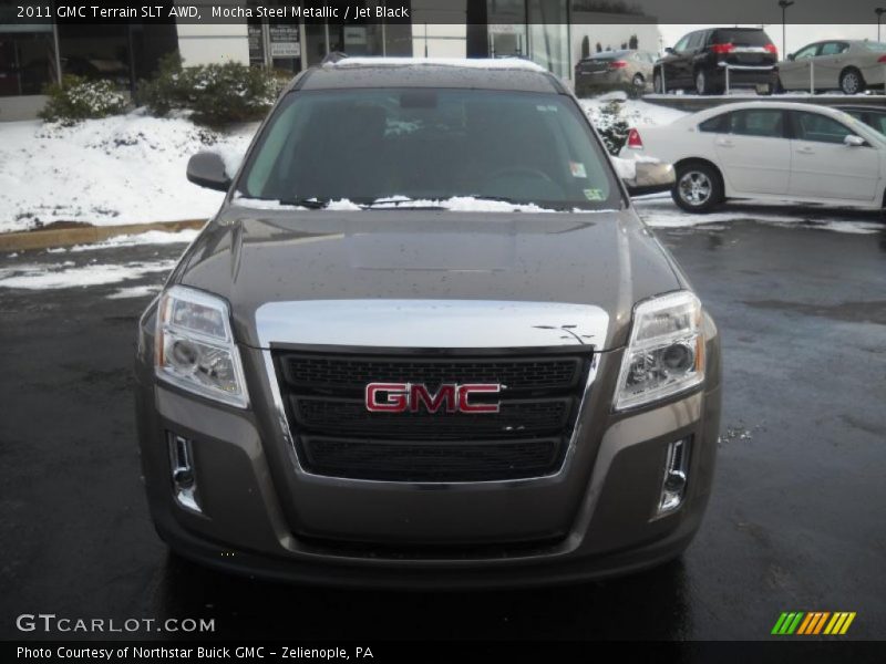 Mocha Steel Metallic / Jet Black 2011 GMC Terrain SLT AWD