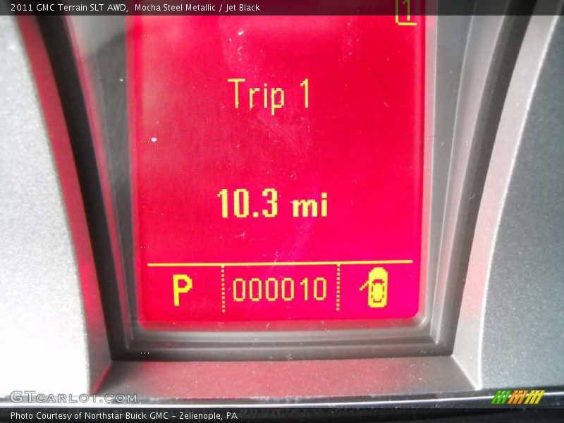 Mocha Steel Metallic / Jet Black 2011 GMC Terrain SLT AWD