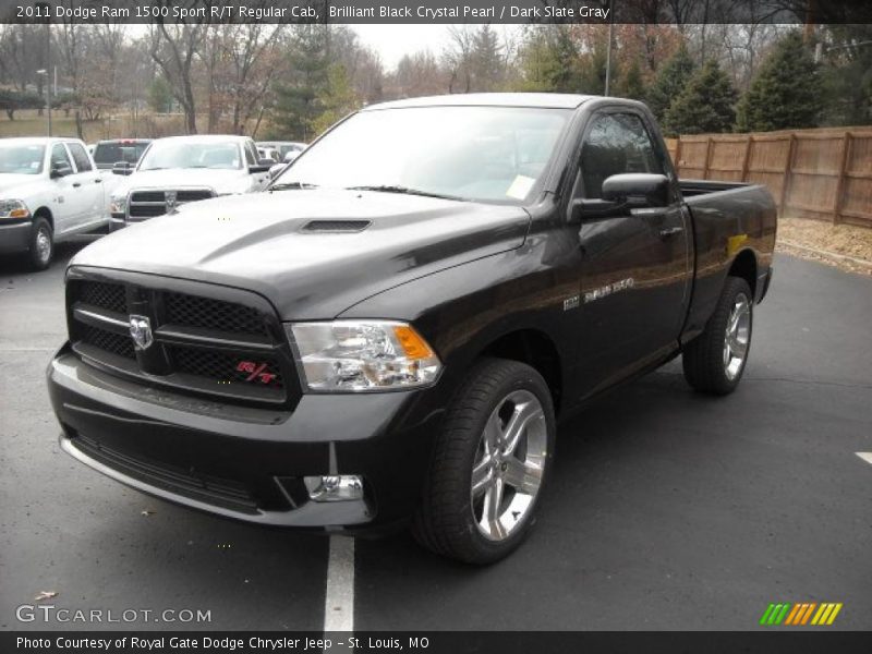 Front 3/4 View of 2011 Ram 1500 Sport R/T Regular Cab