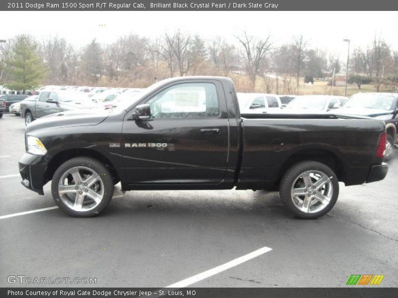 2011 Ram 1500 Sport R/T Regular Cab Brilliant Black Crystal Pearl